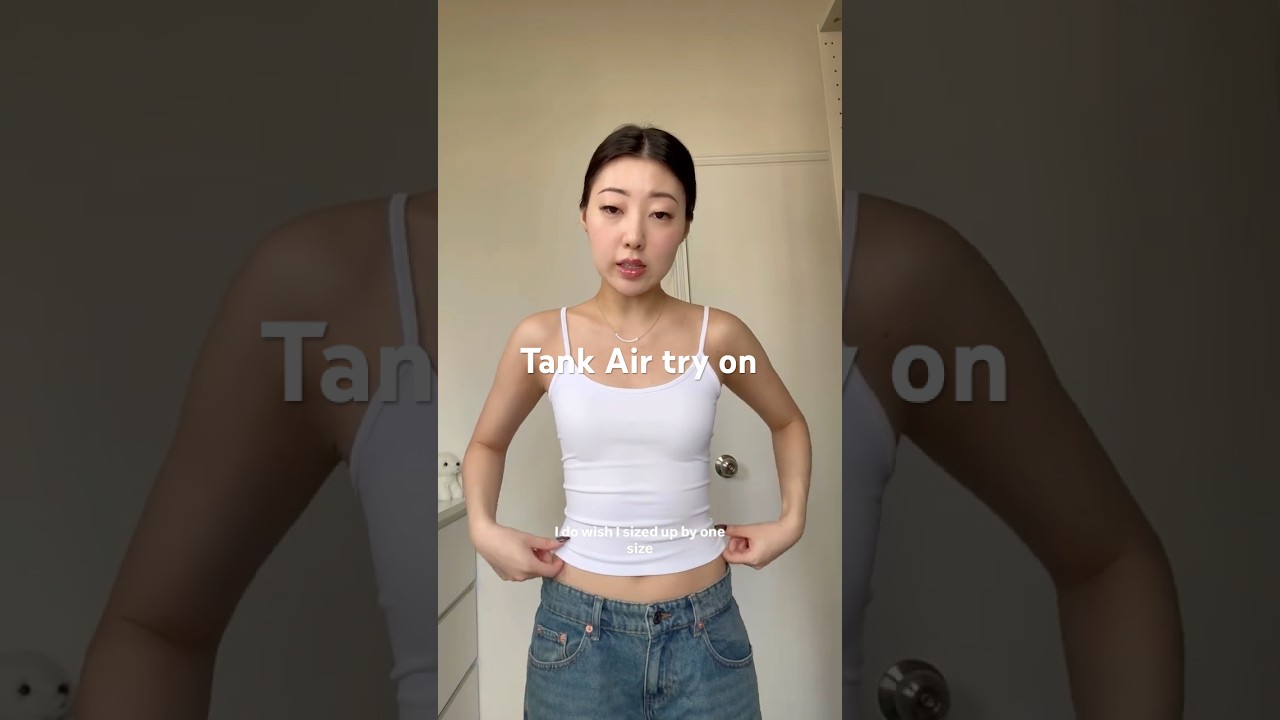 Честный обзор Tank Air (студийный топ, трикотаж с открытыми плечами) #tryonhaul #tankair #basics