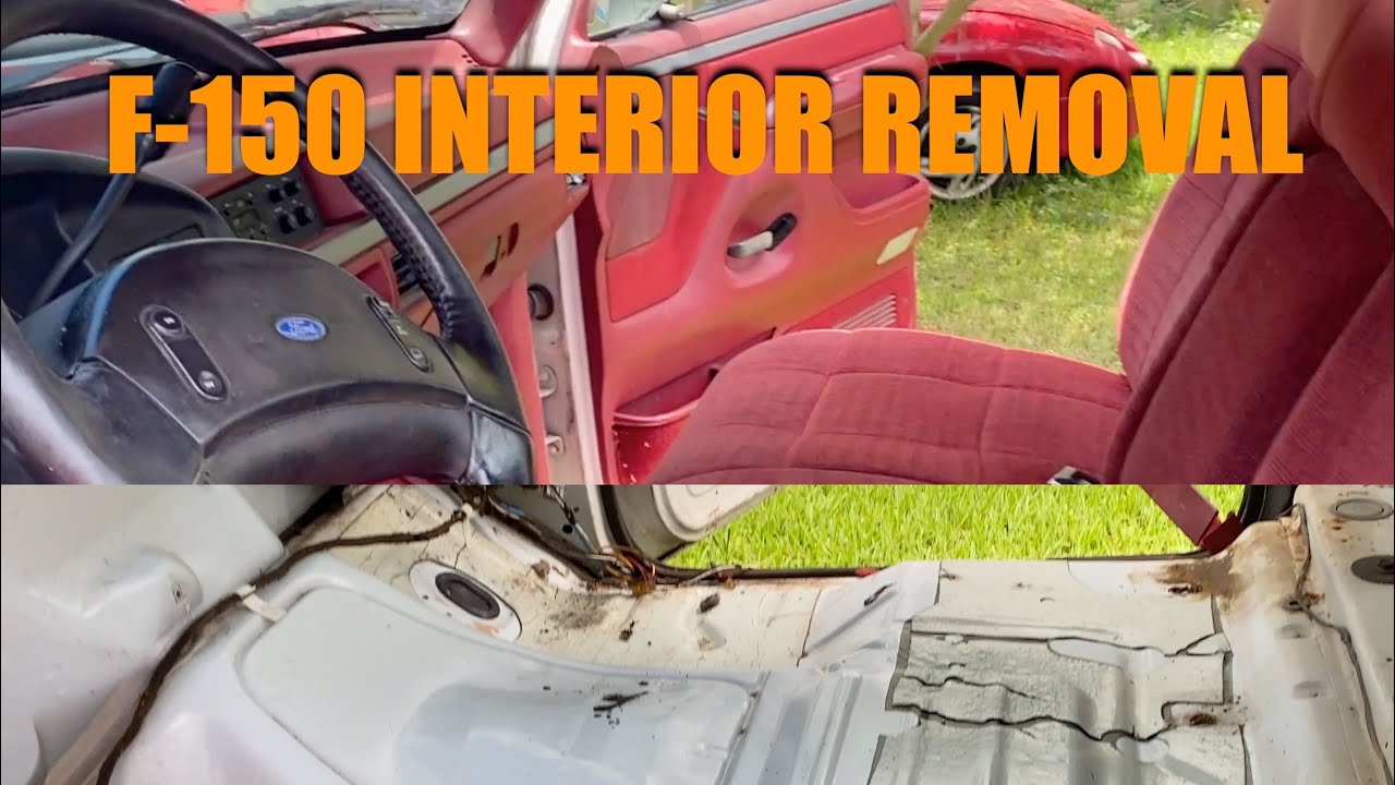 Removing the Interior of a 1992-97 F150/F250/F350