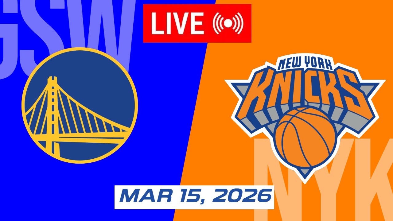 NBA LIVE! Golden State Warriors vs New York Knicks | March 15, 2026 | 2026 NBA Season Live 2K