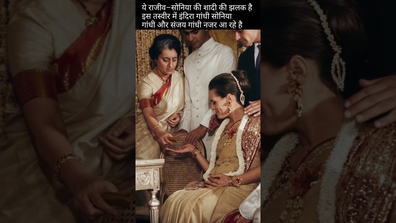 Sonia Gandhi's wedding