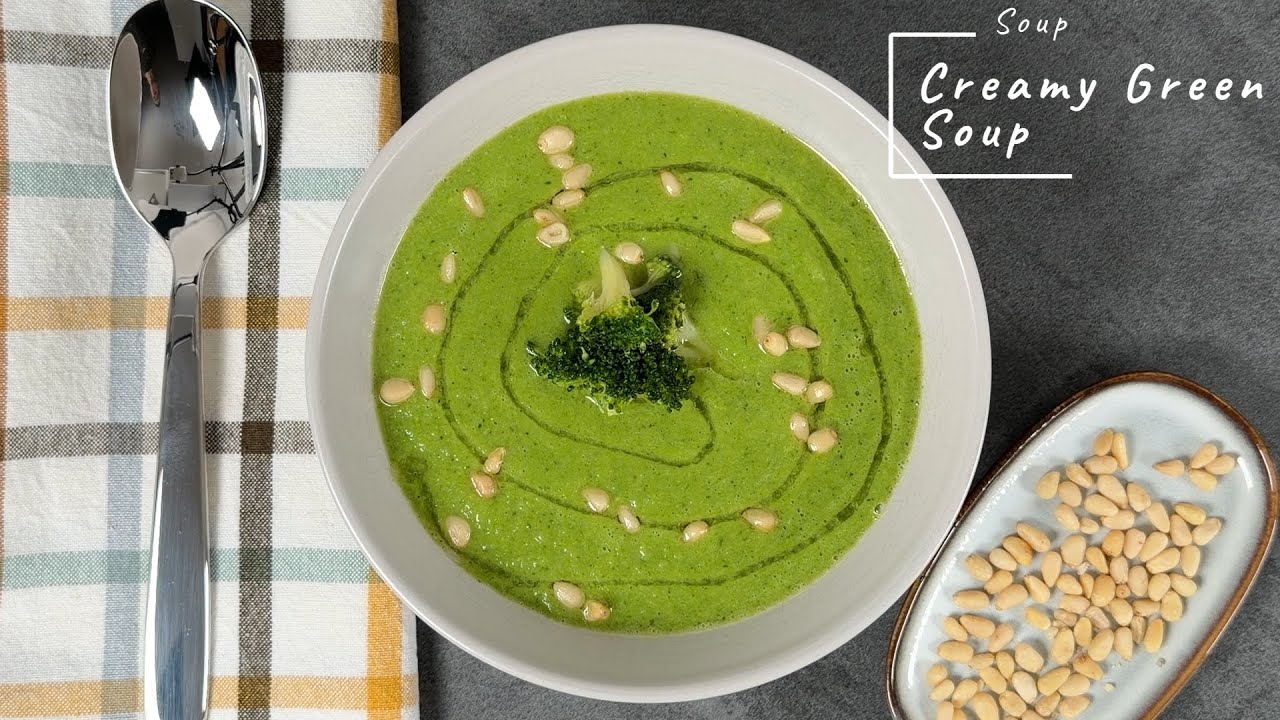 After-Work Essentials: Creamy Green Soup in 15 Minutes