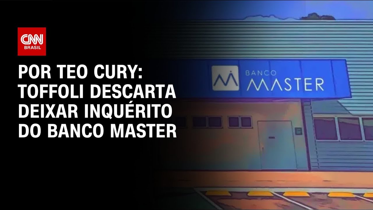 Toffoli descarta deixar relatoria de investigação sobre Banco Master | CNN NOVO DIA