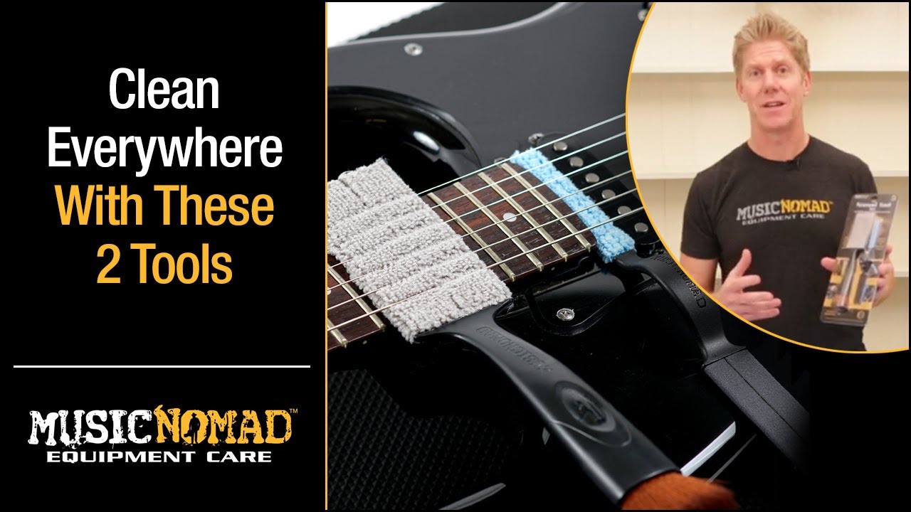 How to Clean and Detail your Guitar with the Nomad Tool Set by MusicNomad