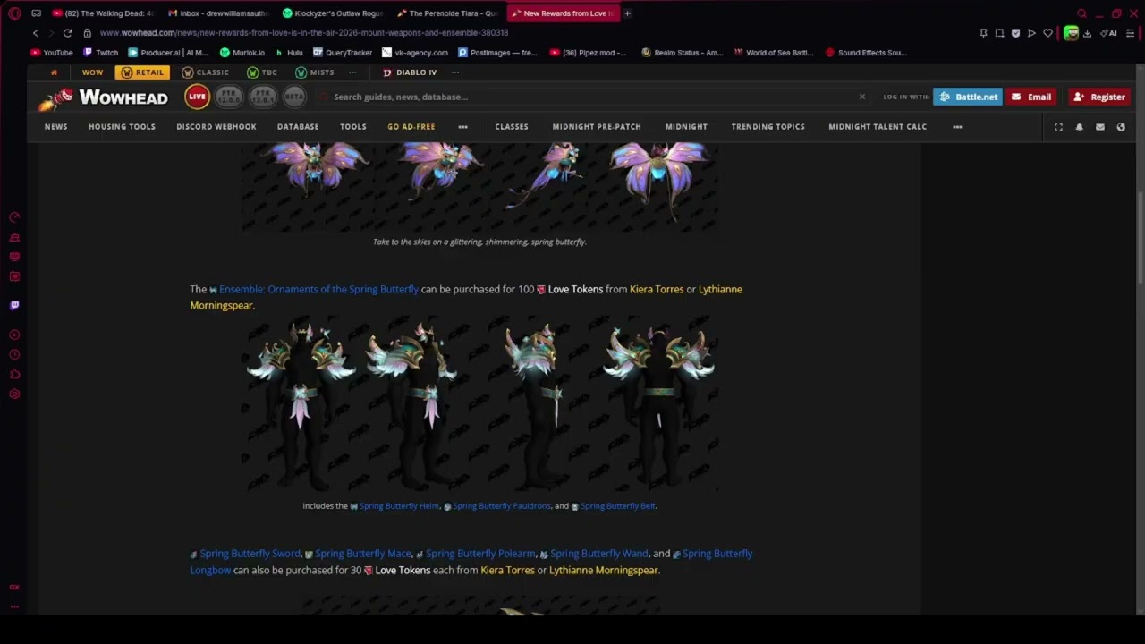 What is new in Love is in the air 2026