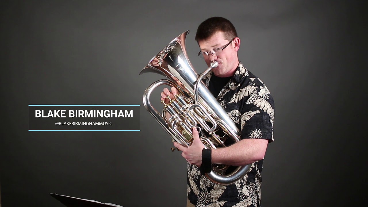 TMEA 2019-2020 All-State Euphonium Etude: Eb Minor