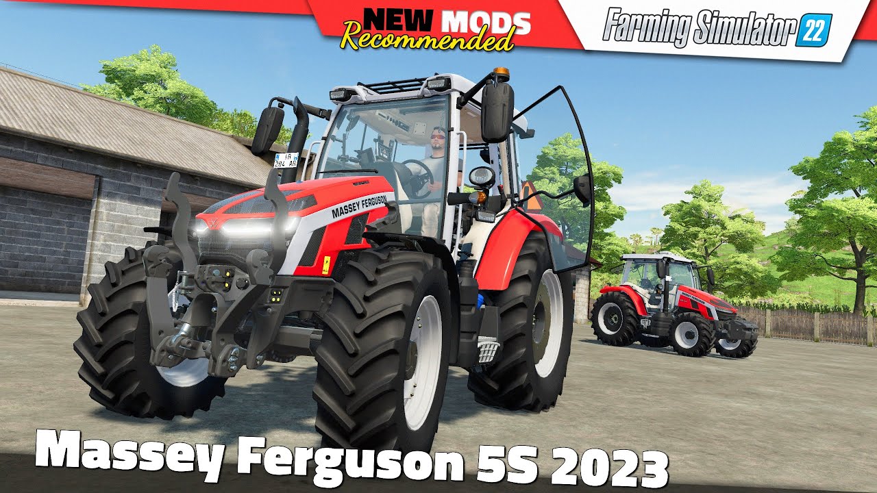 FS22 | Massey Ferguson 5S 2023 [UPDATE] - Farming Simulator 22 New Mods Review 2K60