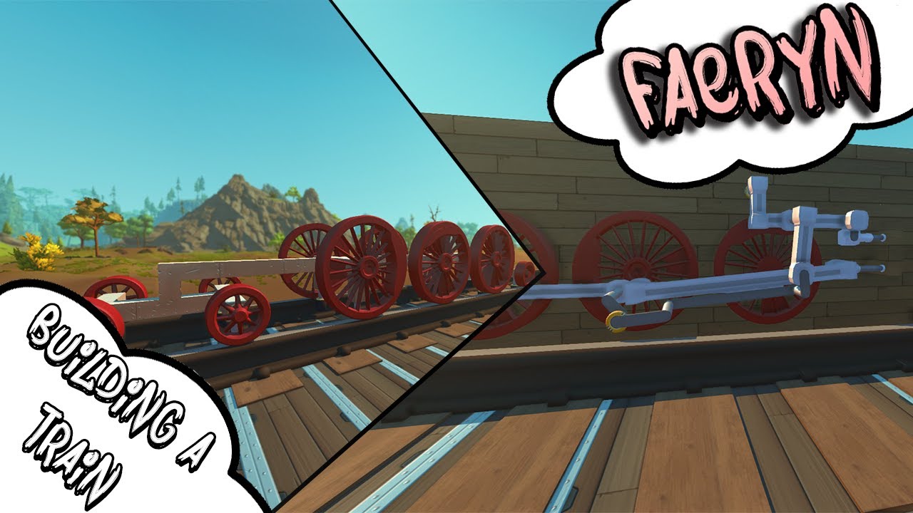 How To Build A Steam Locomotive: The Basics | Scrap Mechanic