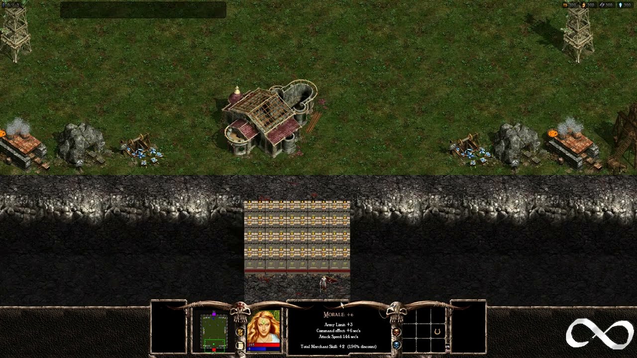 Warlords Battlecry III, AI Battle, Dwarf vs Undead