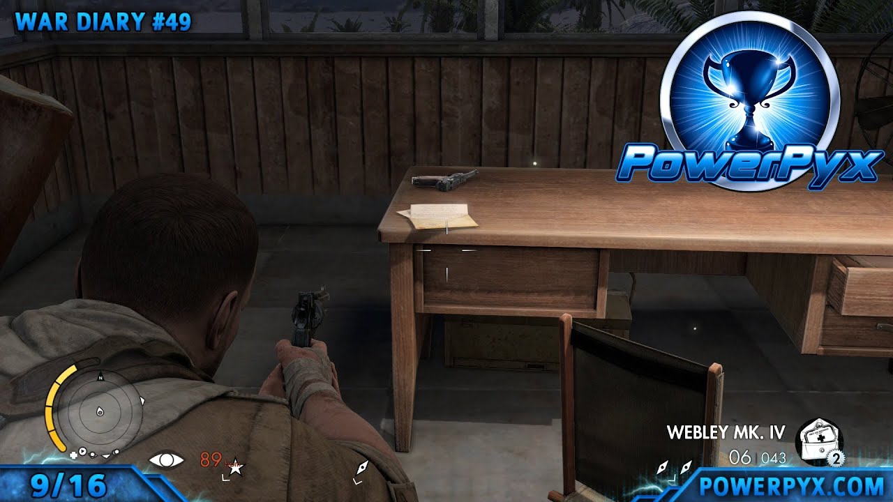 Sniper Elite 3 - Mission 7 All Collectible Locations (Diaries, Collectible Cards, Nests, Long Shots)