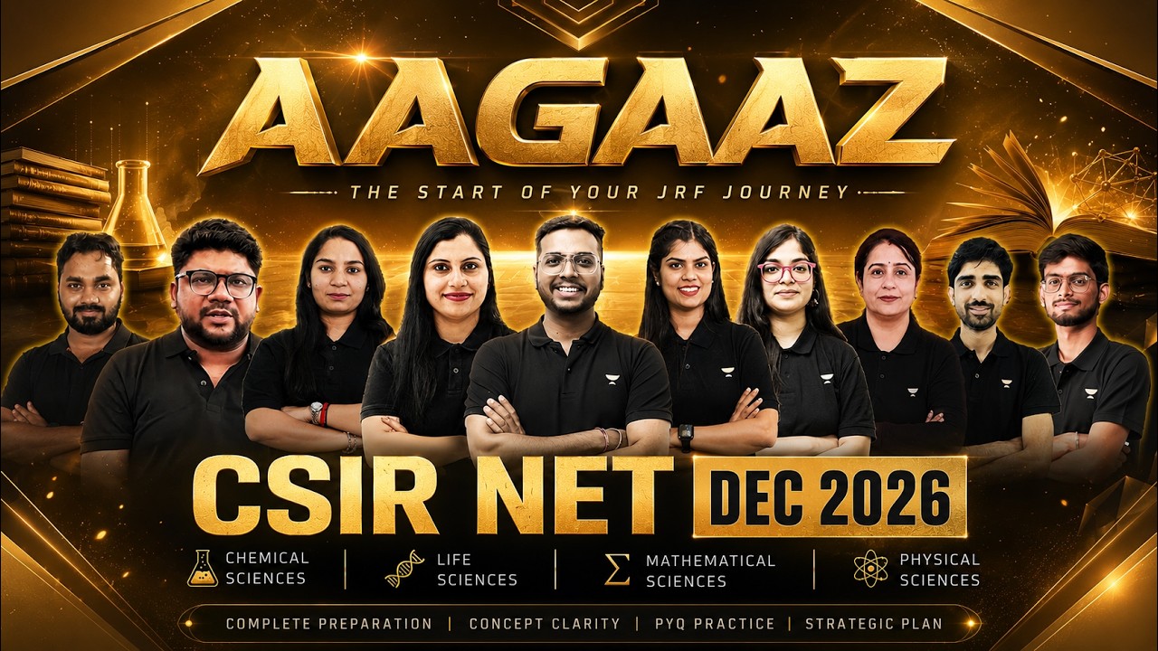 CSIR NET Dec 2026 Ka AAGAAZ  | CSIR NET 2026