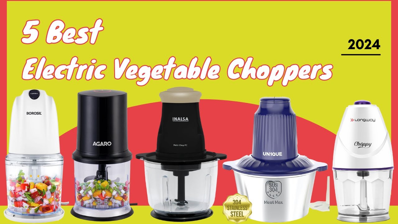 5 Best Electric Choppers In 2024 | Top Electric Choppers in India | Vegetable Choppers Under 2000