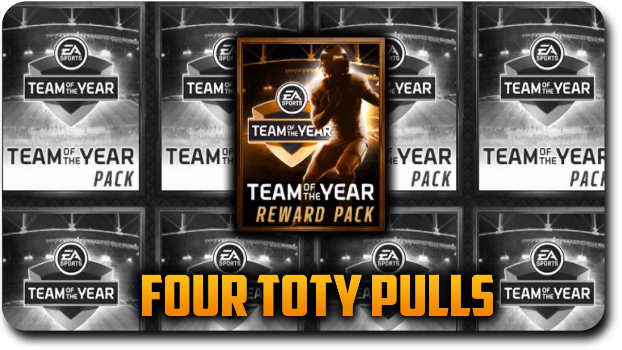 Пакеты Madden Mobile ToTY &laquo;4 ToTY Pulls!&raquo;