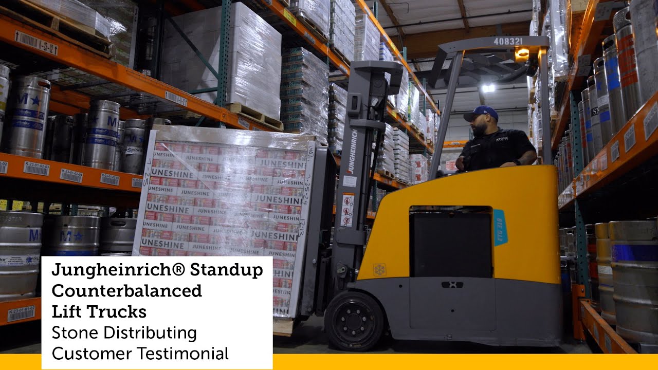 Stone Distributing Testimonial - Standup Counterbalanced Lift Trucks: Jungheinrich®