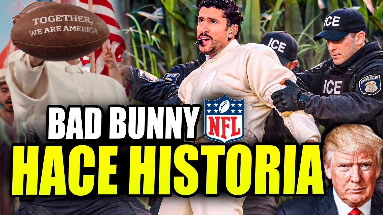 EL PEOR MEDIO TIEMPO DE LA HISTORIA: Bad Bunny ELIMINA Redes Sociales tras RECHAZO en Super Bowl!