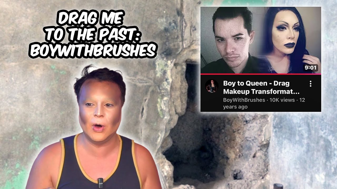 Prepare To Blend! Drag 12 Years Ago | DRAG ME TO THE PAST: BOY WITH BRUSHES