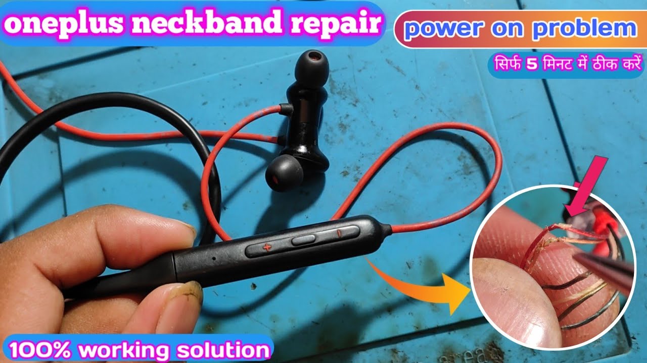 oneplus neckband repair | oneplus neckband power on problem | oneplus z neckband repair | Mr SSM