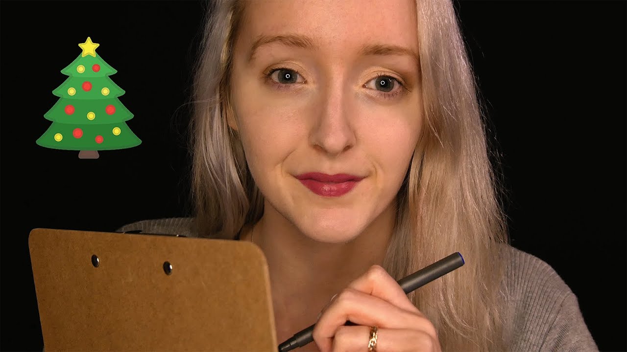 ASMR Christmas Dinner Party Planner RP | Soft Spoken