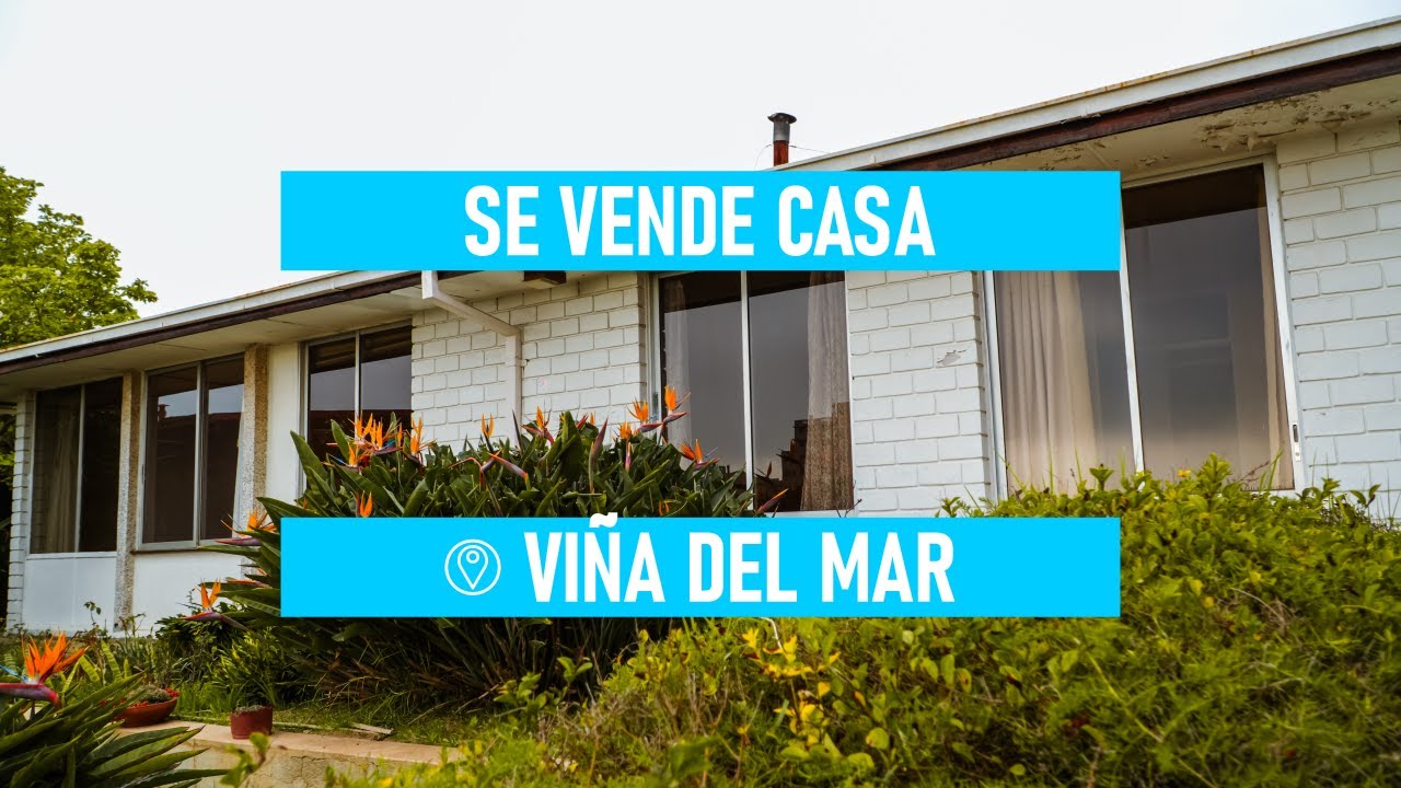 SE VENDE CASA EN RECREO, VIÑA DEL MAR - MUY CERCA DE PLAZA DE RECREO