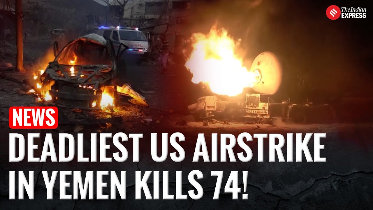US Airstrike on Yemen Fuel Terminal Kills 74 in Deadliest Houthi Campaign Attack