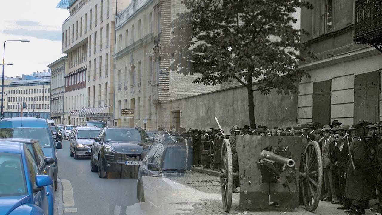 Ulica Mokotowska w Warszawie - dawniej i dziś