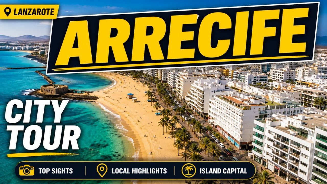 ARRECIFE |Lanzarote, Canary Islands | A MUST VISIT