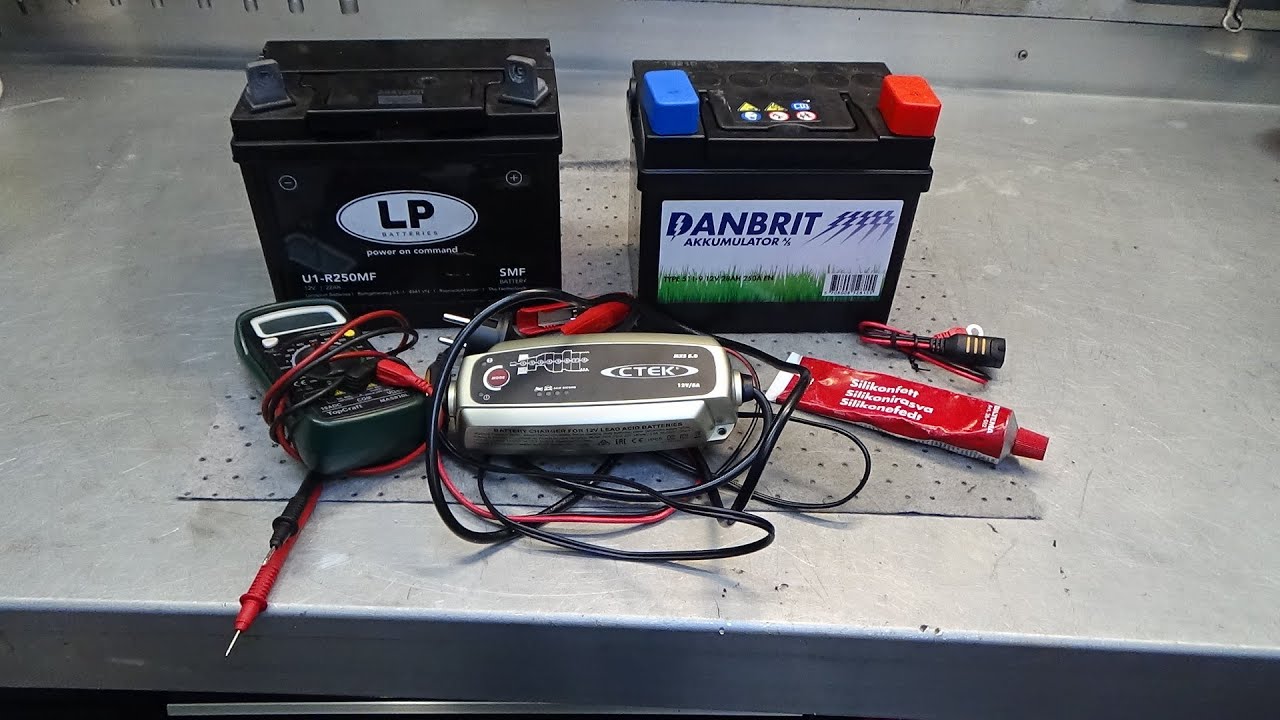 Vedligehold og opbevaring af batterier