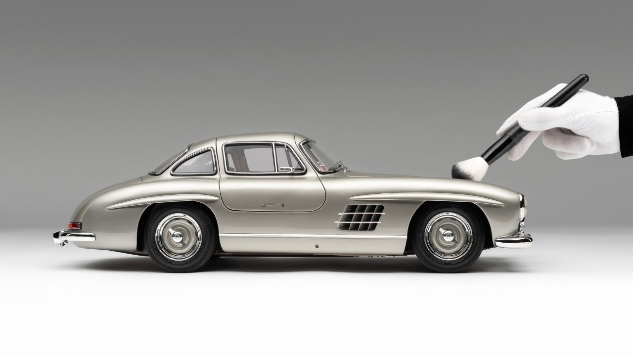 Handling Your Model: Mercedes Benz 300 SL Gullwing at 1:8 Scale