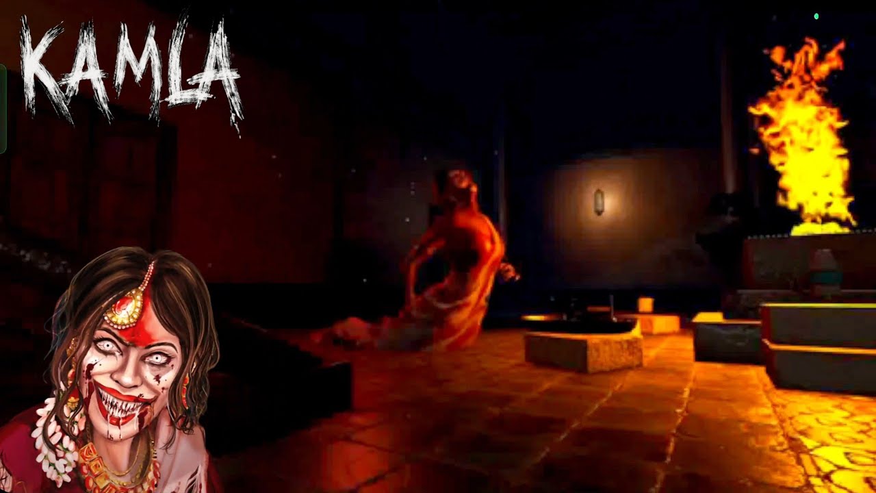 PLAYING KAMLA FOR THE FIRST TIME ||KAMLA HORRORGAME#kamla#kamlahorrorgame#funny