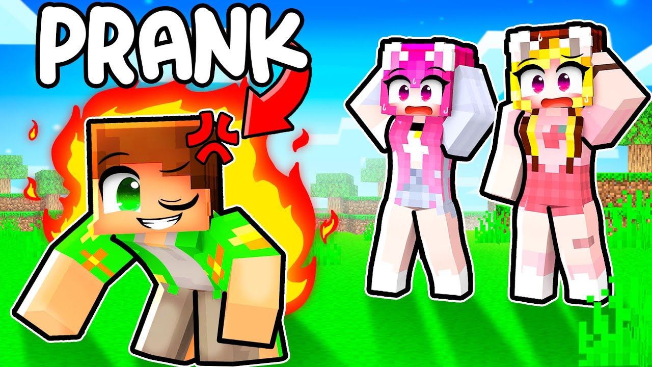 PRANK! Jakey a *INNEBUNIT* pe Minecraft...