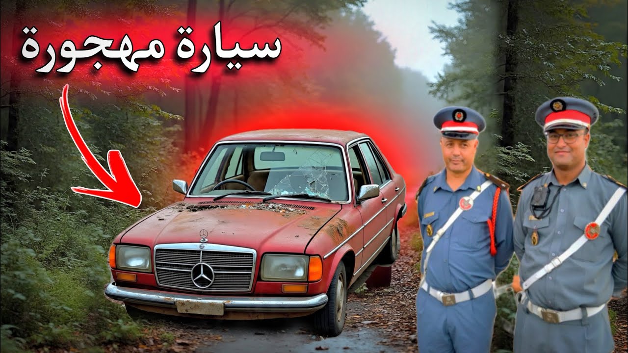 هذه السيارة المهجورة تساعد الدرك الملكي في فك لغز عدة جرائم 😨