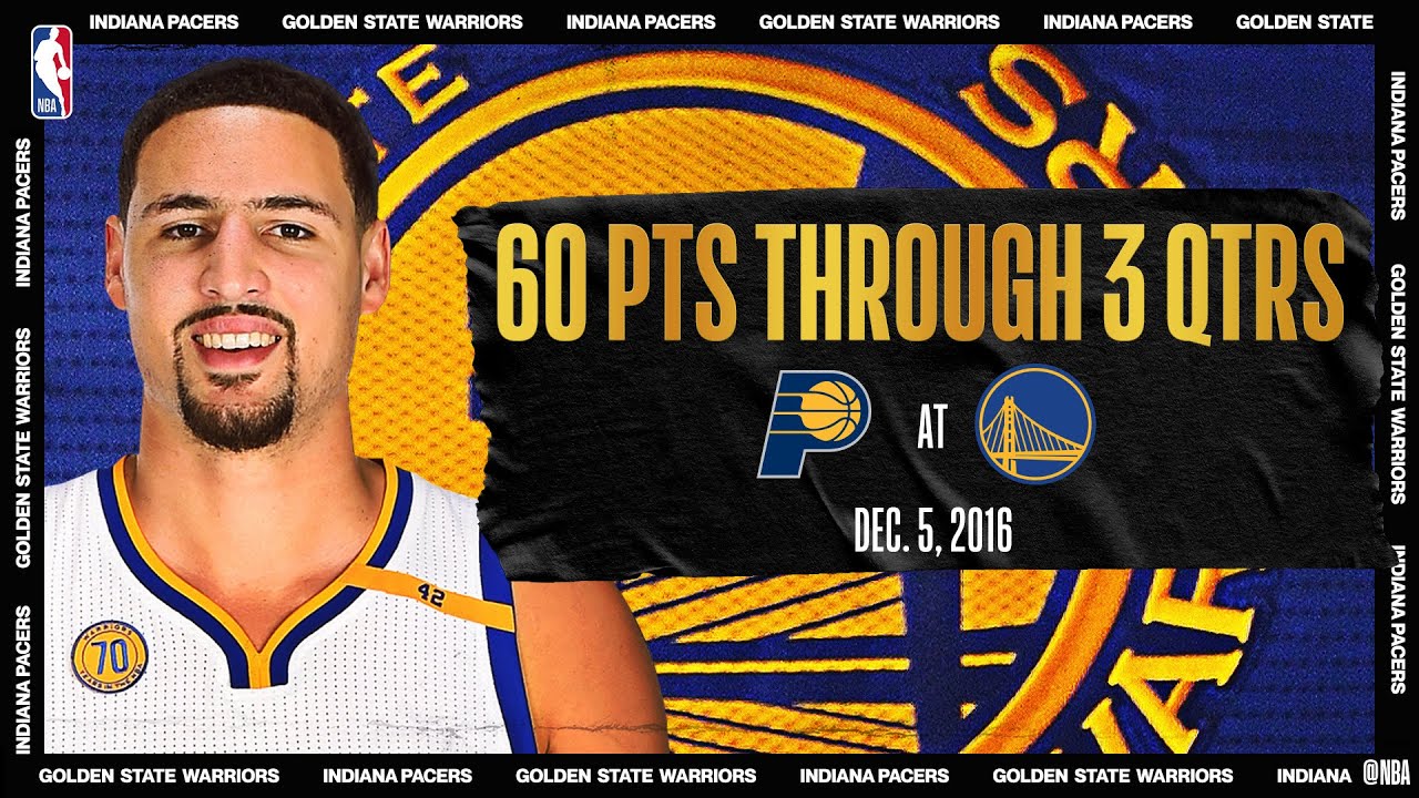 Klay Scores Career-High 60 PTS On 11 Dribbles In 3 Quarters | #NBATogetherLive Classic Game