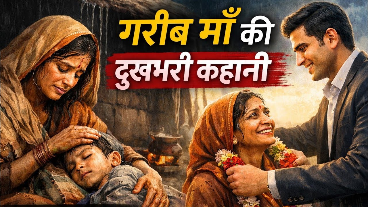 10 साल बाद बेटा D.M बनकर गांव आया | गरीब मां की कहानी | 