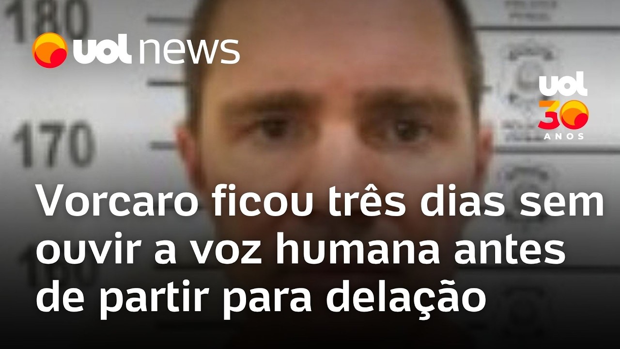 Vorcaro ficou três dias trancado em cela, sem ouvir a voz humana, antes de partir para delação