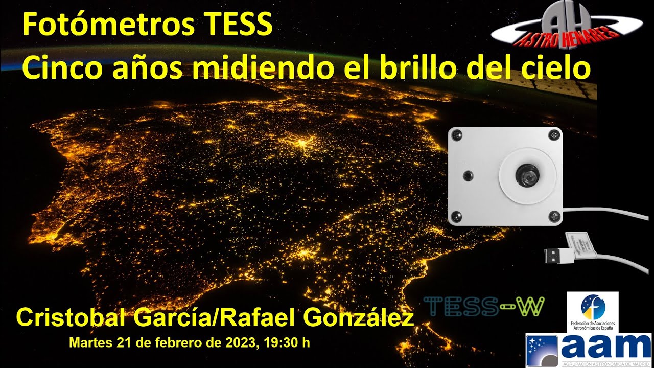 Fotómetros TESS: cinco años midiendo el brillo del cielo