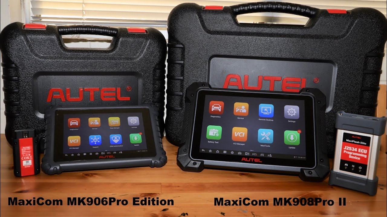 comparison between Autel MK908Pro II and MK906Pro 2024