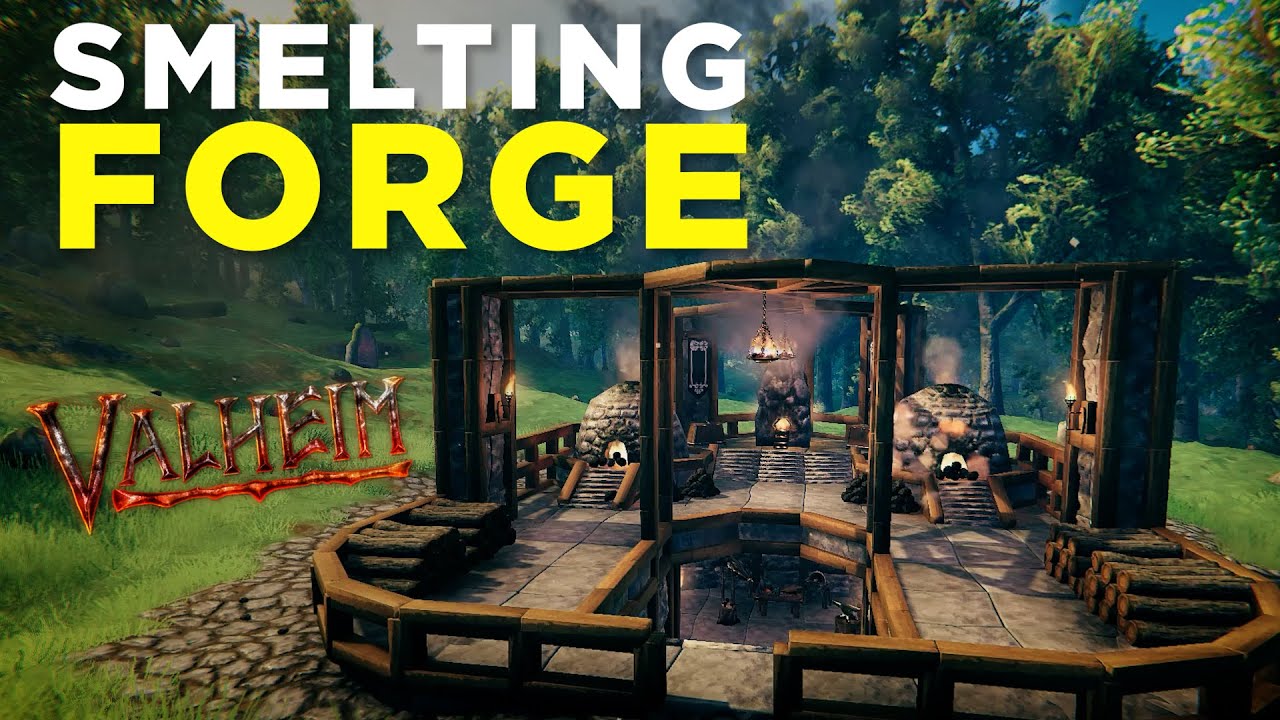 Valheim - Hearth & Home: Smeltin Forge Build