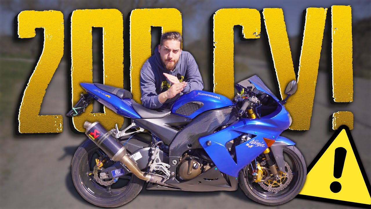200 CV ALLA RUOTA, COMPLETAMENTE PREPARATA! - KAWASAKI ZX-10R 2004 - PROVA SPECIALE