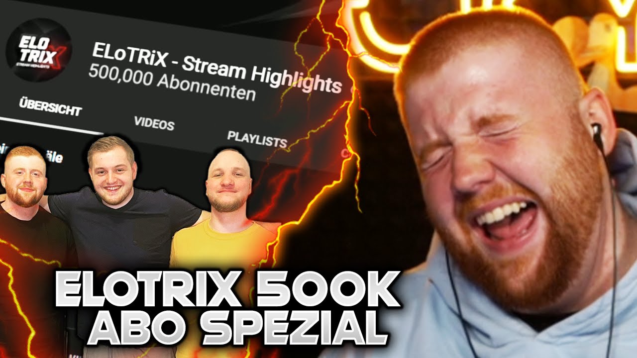 MckyTv reagiert auf ELoTRiX 500.000 ABONNENTEN SPECIAL 🔥 | MckyTv Stream Highlights