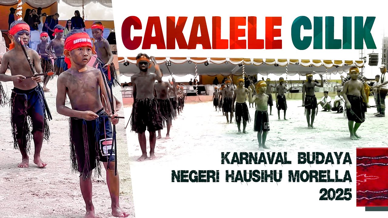 Cakalele Cilik Hebohkan Karnaval Budaya Hausihu Morella | Warisan Maluku yang Mendunia