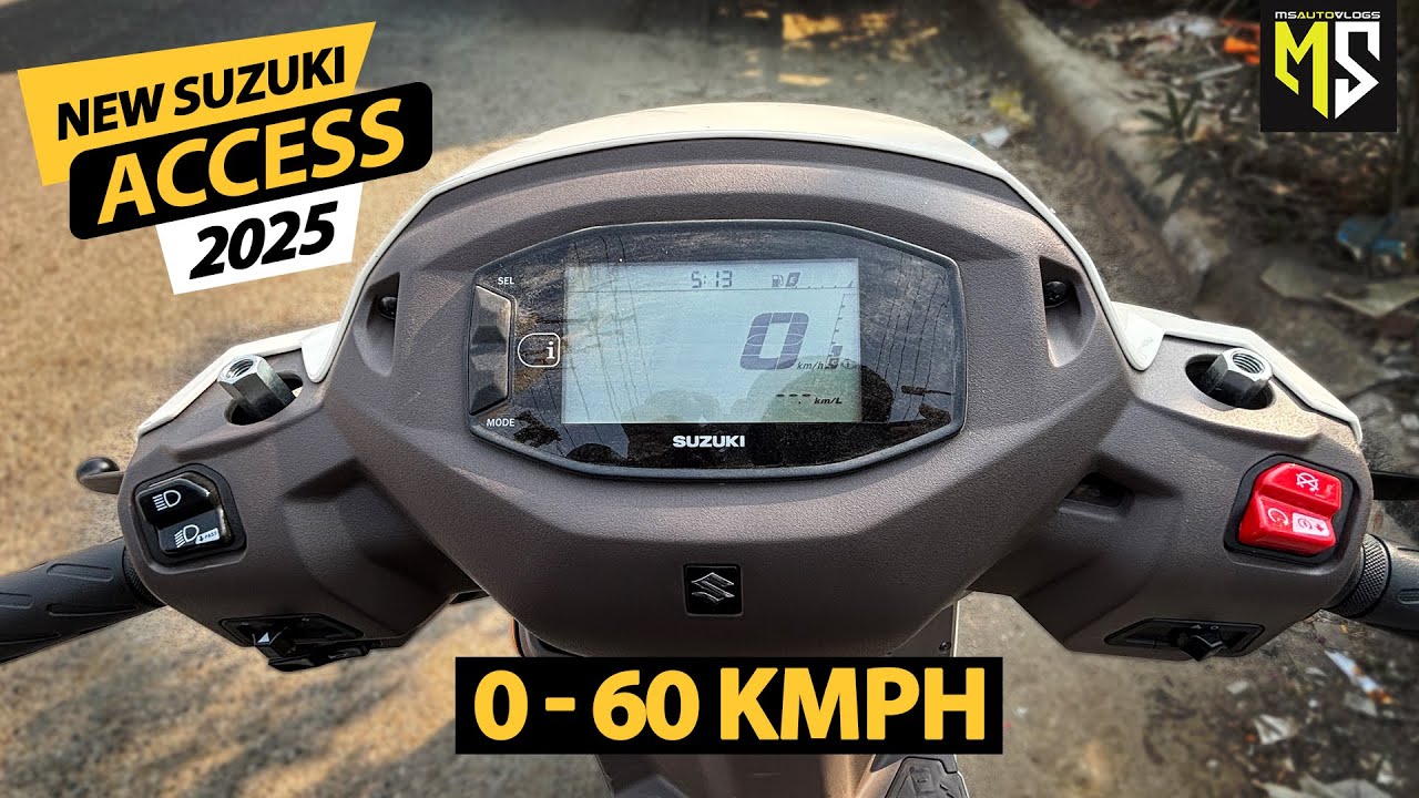 2025 Access Test Drive in City Traffic – Smooth or Struggle? 🛵✨