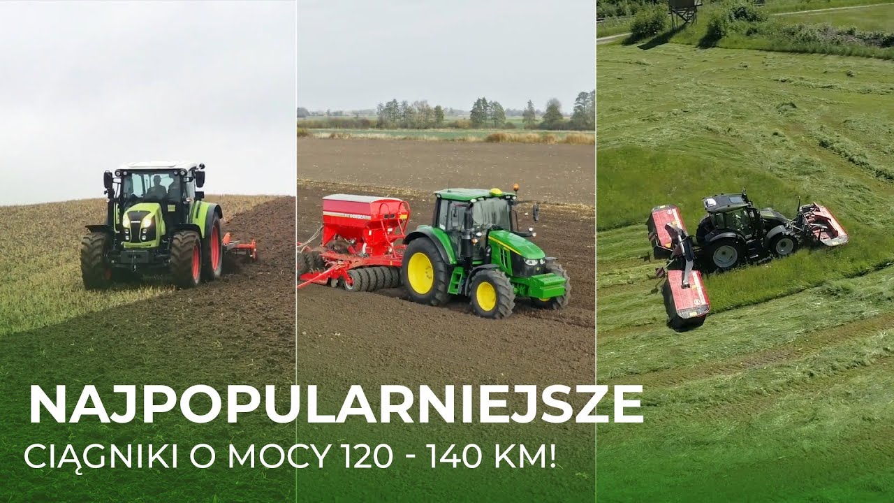 ☆ Top 5 ☆ Najpopularniejsze ciągniki o mocy 120-140 KM | TOP na czasie | Rolnik Na Czasie