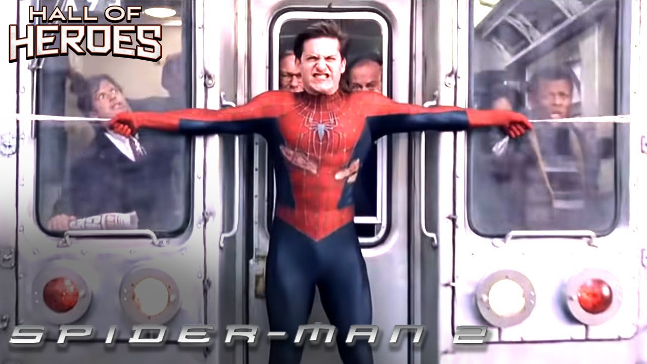 Spider Man Stops A Train Crash | Spider-Man 2 | Hall Of Heroes