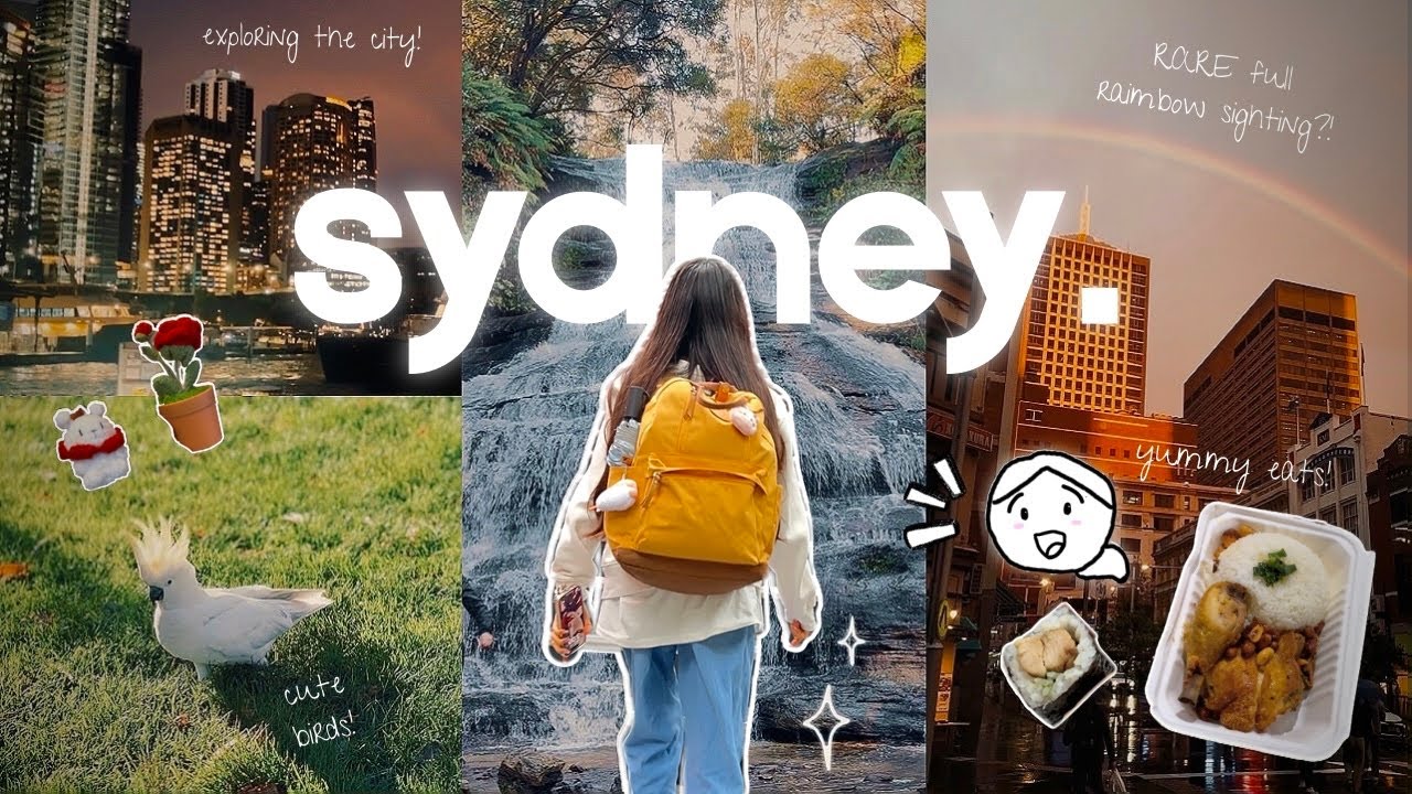 48 hr in sydney vlog 🇦🇺✨ | things to do, yummy eats & city life