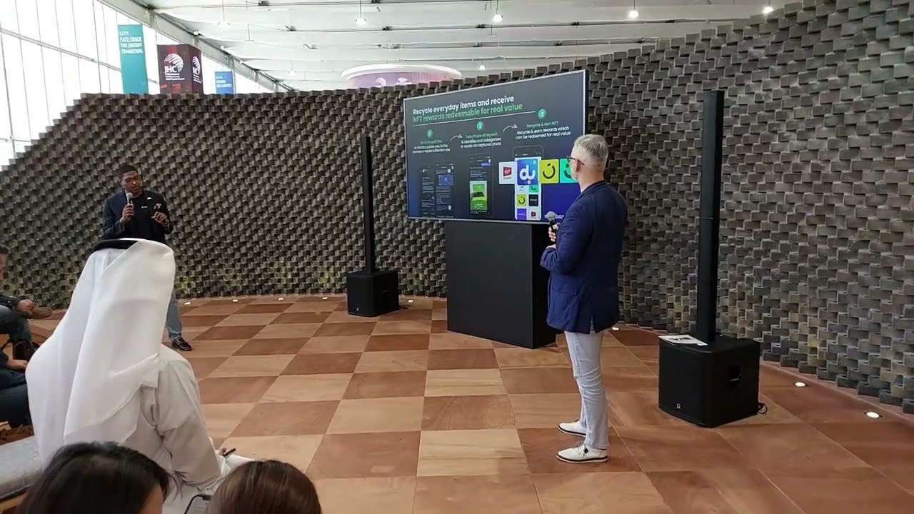 BANTgo impact2earn || COP28, UAE, Dubai Holding booth