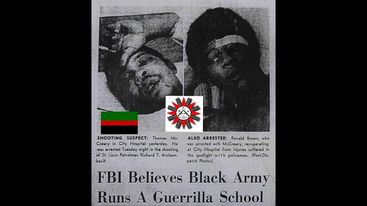 Black Liberation Army (THE B.L.A.) History The Secretz of War: Blood Mccreary, Shakur & Cleaver