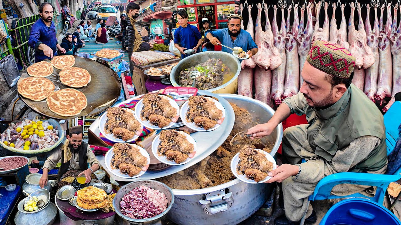Amazing Street Food in Afghanistan | Traditional Street Food in Jalalabad