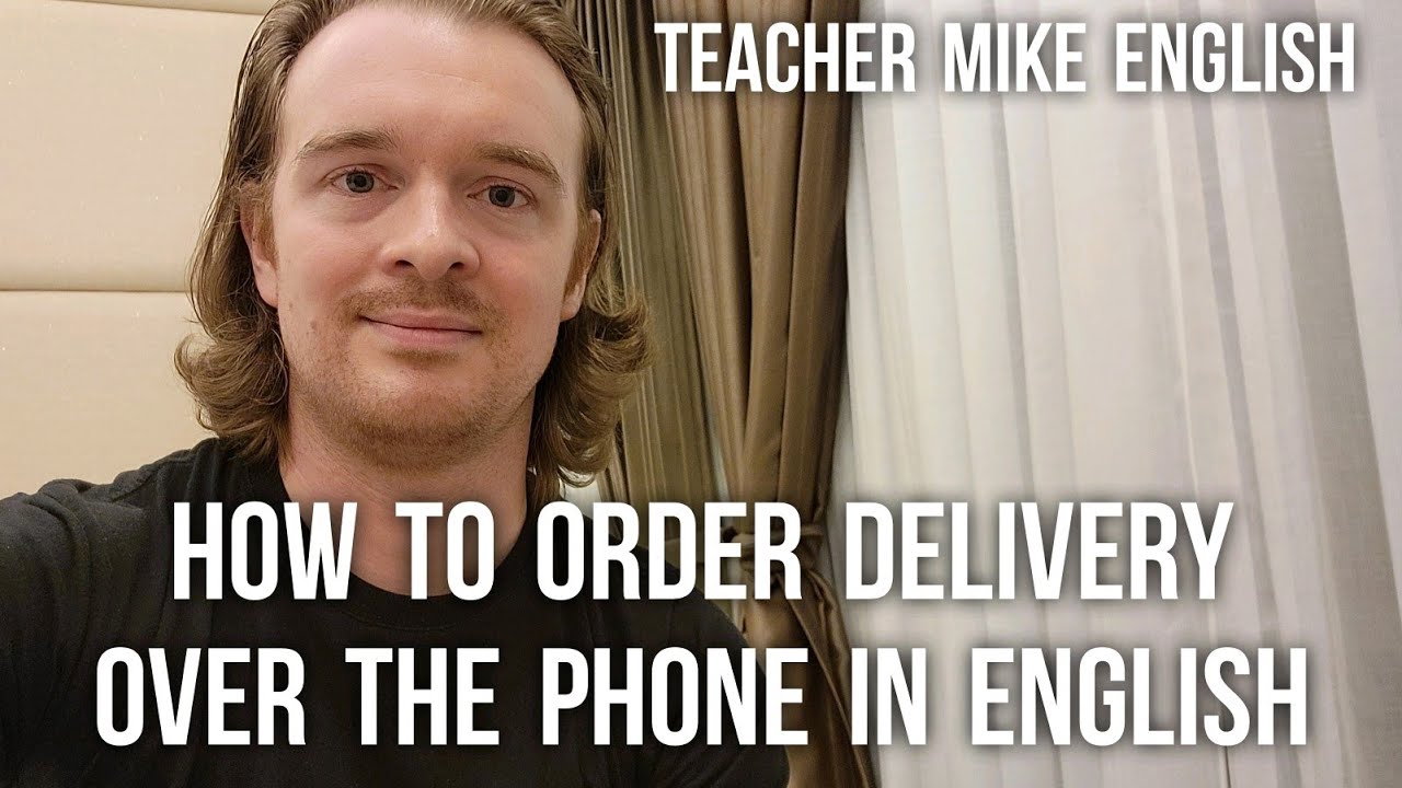 How to Order Delivery Over the Phone​ in English