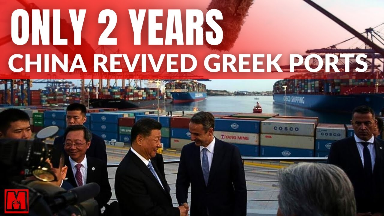 China transformed bankrupt Greek port into Med's largest in 2 years!