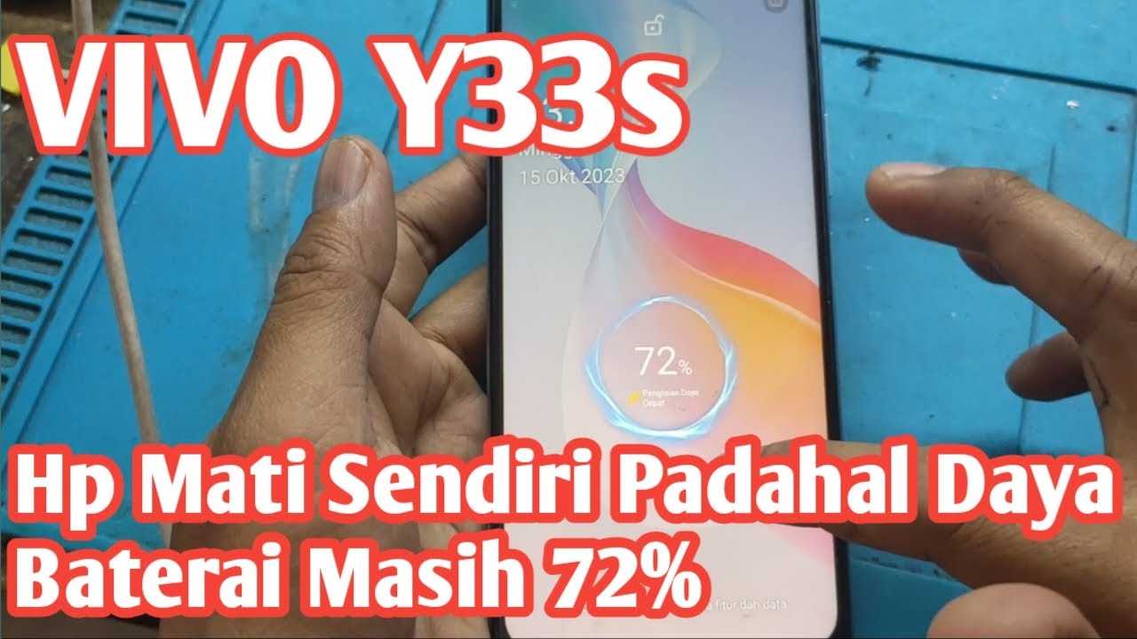 Vivo Y33s Suka mati Tiba Tiba Lalu Restart restart padahal daya baterai masih banyak!!