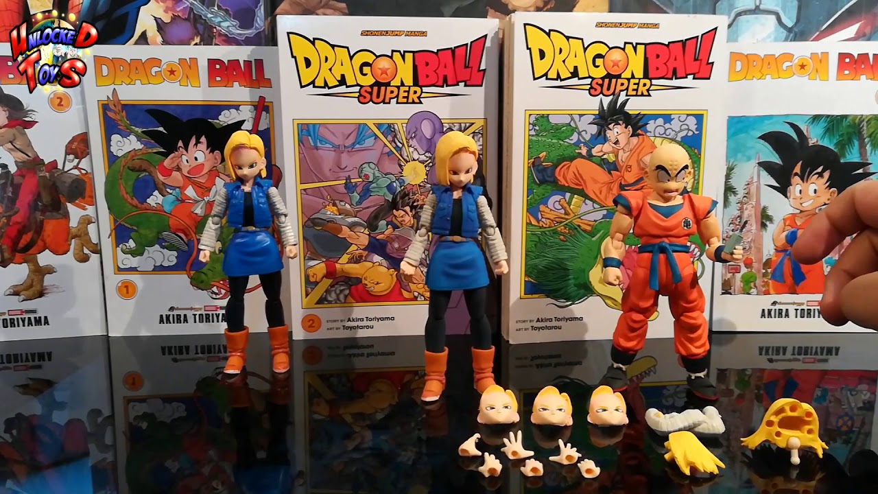 UNBOXING Español  SHFiguarts Androide 18 / no°18 /Lazuli bootleg